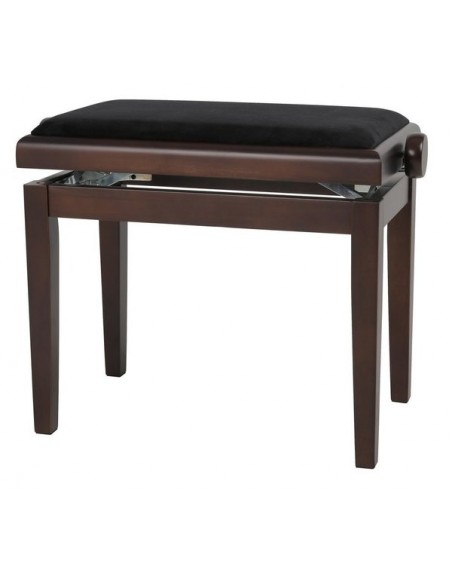 BANQUETTE PIANO DELUXE NOYER FONCÉ MAT