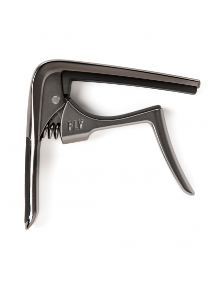DUNLOP CAPODASTRE TRIGGER FLY GUN METAL - ACOUSTIQUE