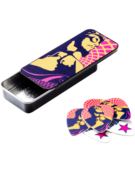 BOITE LES CLAYPOOL PICK TIN, 6, ASSORTISS, MEDIUM