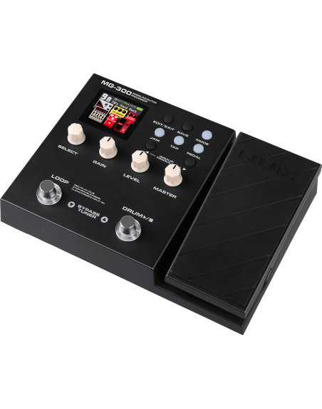 MULTI EFFET NUX COMPACT 2 SWITCHS AVEC PEDALE D'EXPRESSION