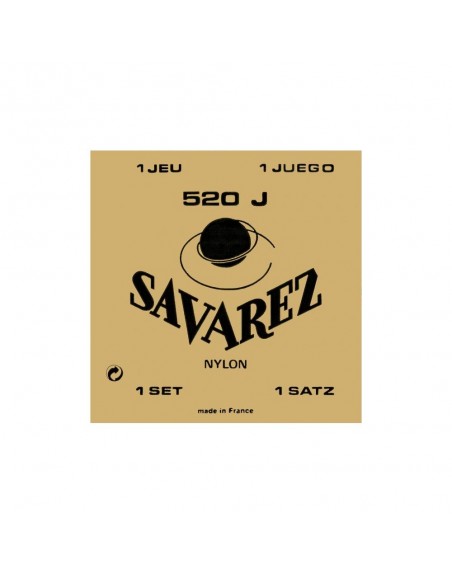 CORDES SAVAREZ CLASSIQUE JEU TRES FORT TIRANT, PAQUET JAUNE