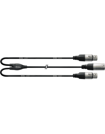 CORDIAL XLR MALE/ DOUBLE...