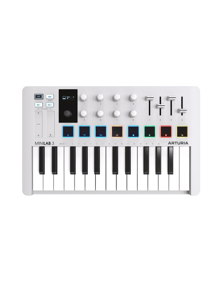 ARTURIA MINILAB3 BLANC