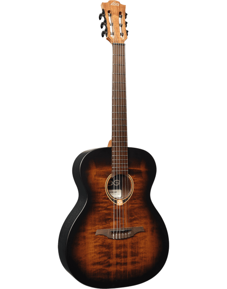 LAG TN70A-B&B NYLON AUDITORIUM BLACK & BROWN
