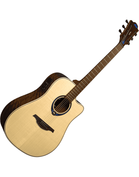 LAG HYVIBE 20 DREADNOUGHT CUTAWAY ELECTRO