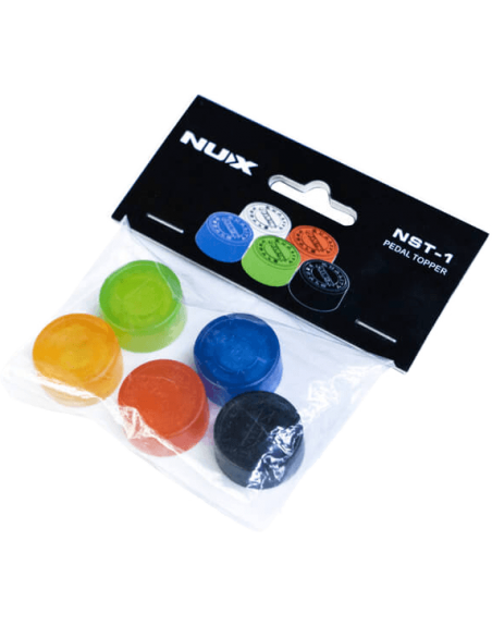 5 CAPUCHONS POUR FOOTSWITCHS COULEUR