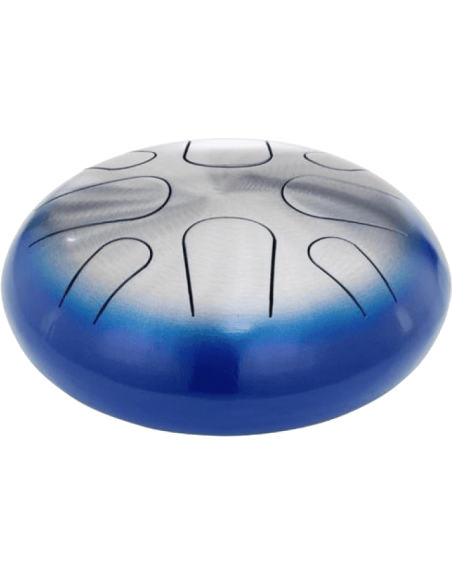 PEARL TONGUE DRUM 8 NOTES - G MAJOR NATURAL BLUE FADE