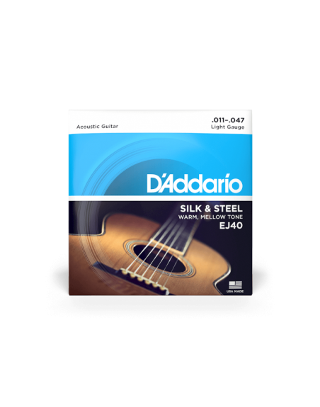 DADDARIO SILK & STEEL