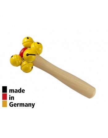 HOCHET AVEC 6 GRELOTS COLORES