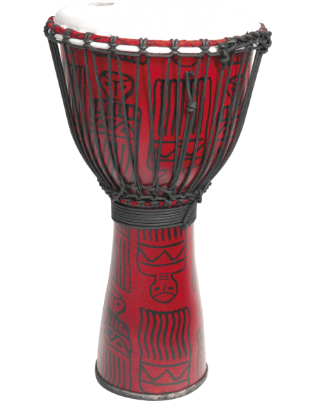 TANGA DJEMBE 8" ROUGE SARONG