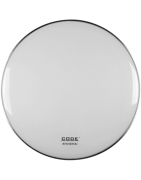 CODE DRUMHEADS EWHR22 RESONANCE - WHITE 22"