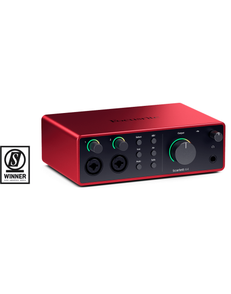 SCARLETT G4 - SCARLETT 4I4 4TH GEN - 4 IN / 4 OUT - USB-C