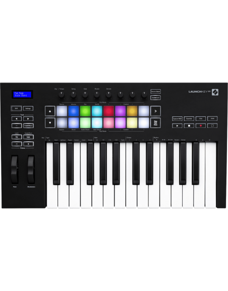 LAUNCH KEY 25 NOVATION MK3 16 PAD