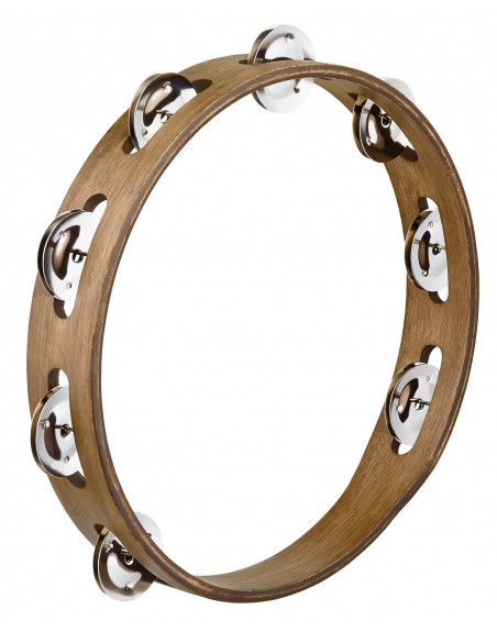 TAMBOURIN MEINL BOIS BRUN NOYER