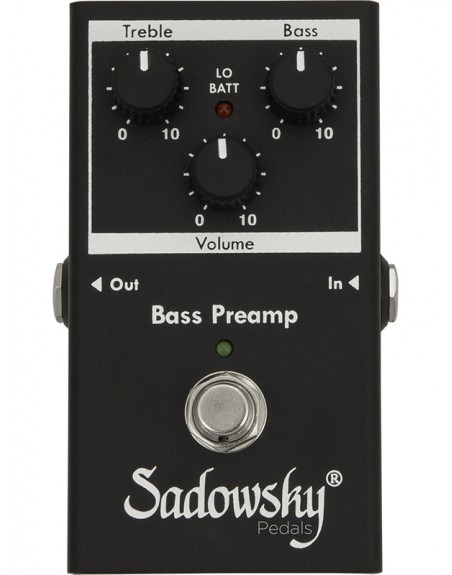 SADOWSKY PEDALE DE PRE-AMPLI