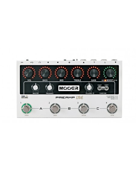 PEDALIER MOOER PREAMP LIVE
