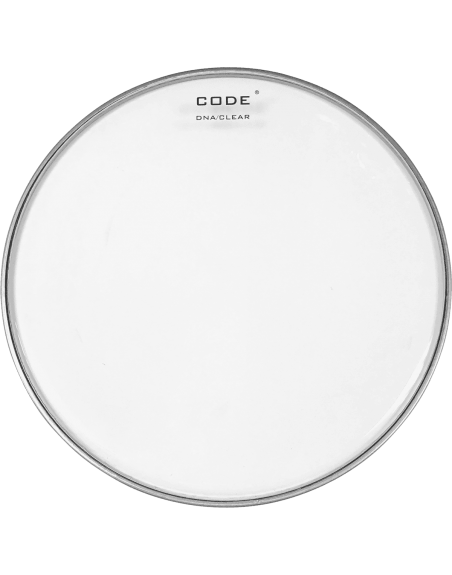 CODE DRUMHEADS DNACL14 FRAPPE OU RESONANCE - TRANSPARENTE 14