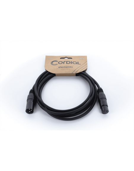CORDIAL - EM6FM CABLE XLR M/F - 6 M