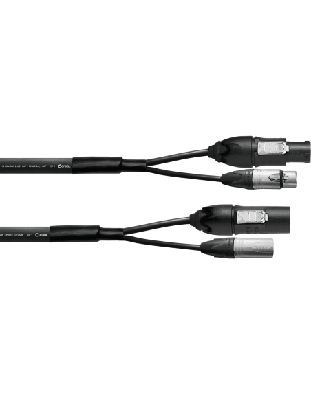 CORDIAL HYBRID 3 POINTS - XLR 3 PTS + PCON TRUE1 - 3M