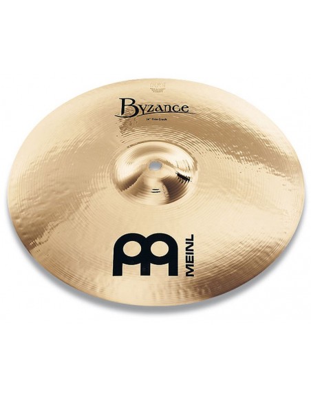 CYMBALES MEINL - SERIE BYZANCE, MEDIUM THIN CRASH 18", BRILL