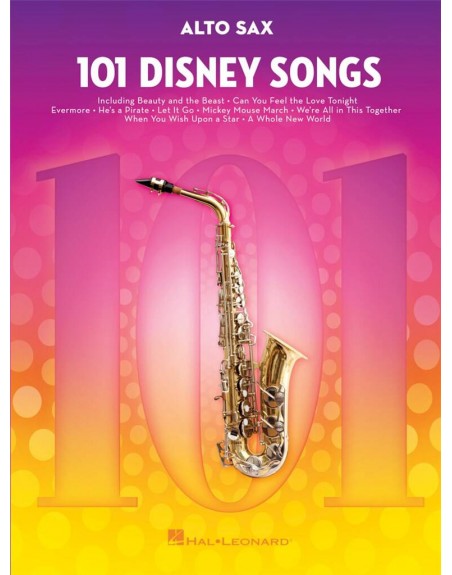 101 DISNEY SONGS - SAX ALTO