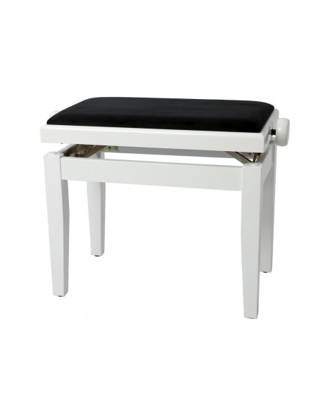 BANQUETTE PIANO DELUXE BLANC MAT