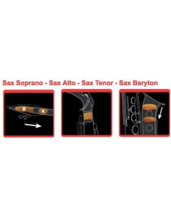 SAX MUTE SOURDINE SAX ALTO