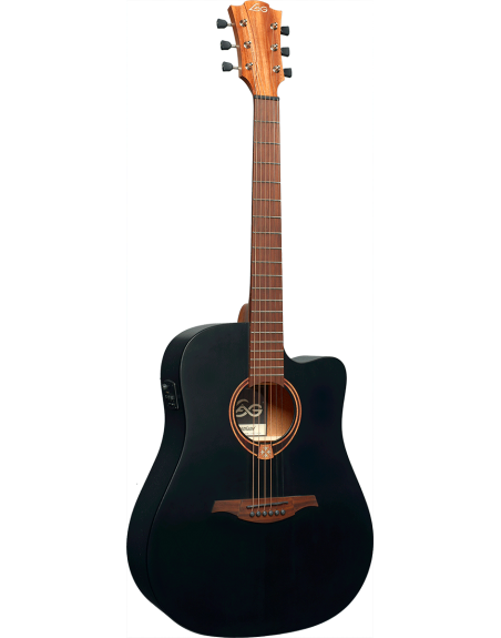 LAG GUITARE DREADNOUGHT T70DCE-BLS