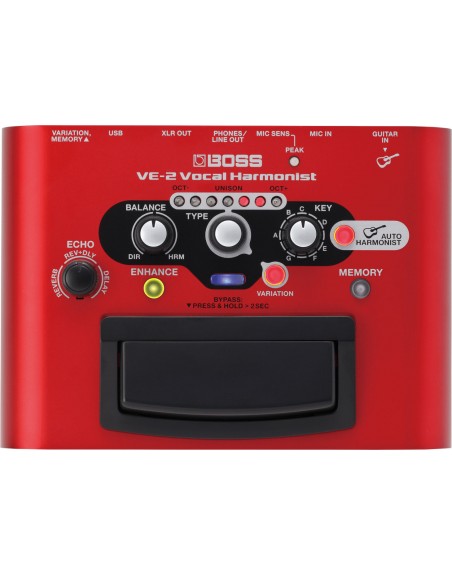 BOSS VE-2 VOCAL HARMONIST PEDAL