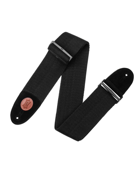 SANGLE LEVYS COTON 7,5 cm coton - Black