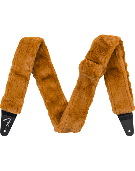 SANGLE FENDER POODLE PLUSH STRAP RUST