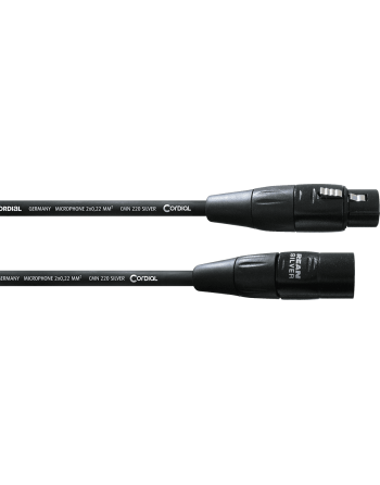 CABLE CORDIAL XLR f/m - 1 m...