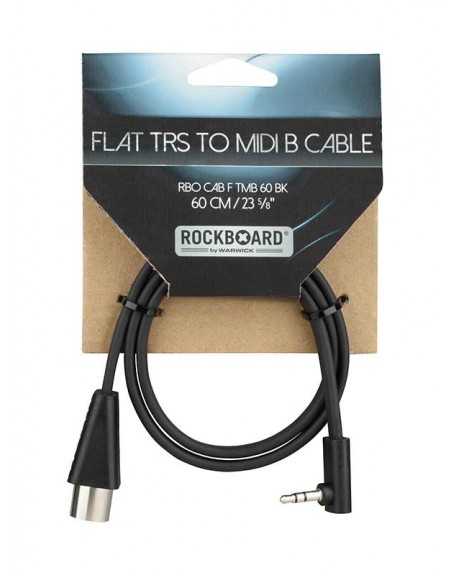 ROCKBOARD CABLE PLAT TRS VERS MIDI TYPE B - 60 CM