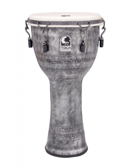 TOCA DJEMBE 12"ANTIQUE SILVER